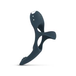 Boners Triple Cockring - Blue Boners Triple Cockring - Blue