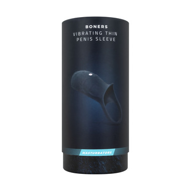 Boners - Vibrierender Penis Sleeve - Blau