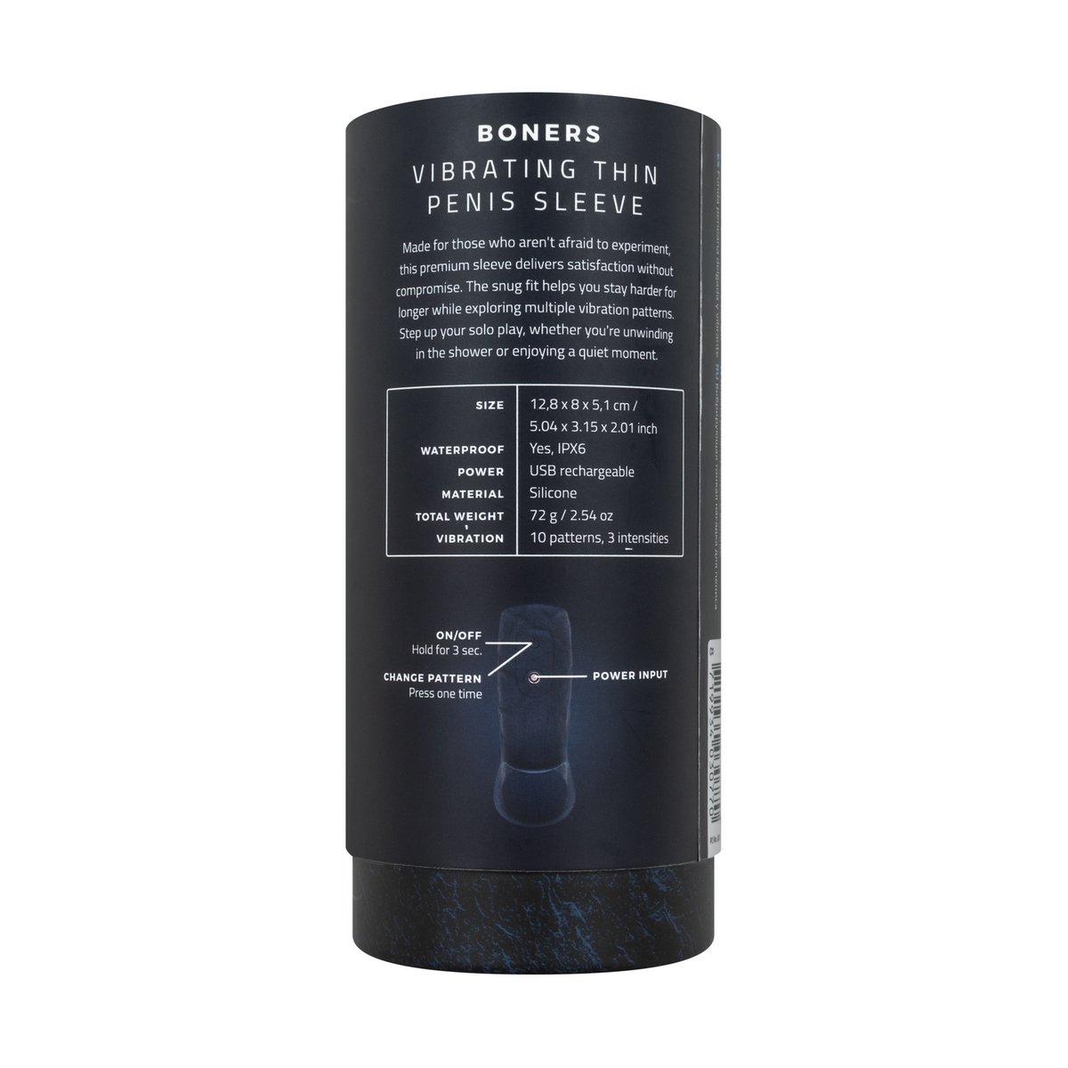 Boners - Vibrerende Penis Sleeve - Blauw