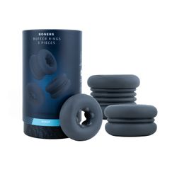 Boners - Anneaux de butée 3 pièces - Bleu