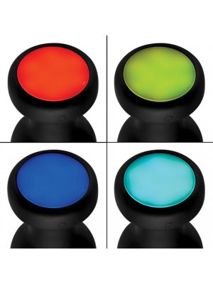 Booty Sparks - Vibrerende Buttplug Met LED-licht - Medium