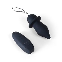 B Swish - bfilled Classic Vibrating Plug Black