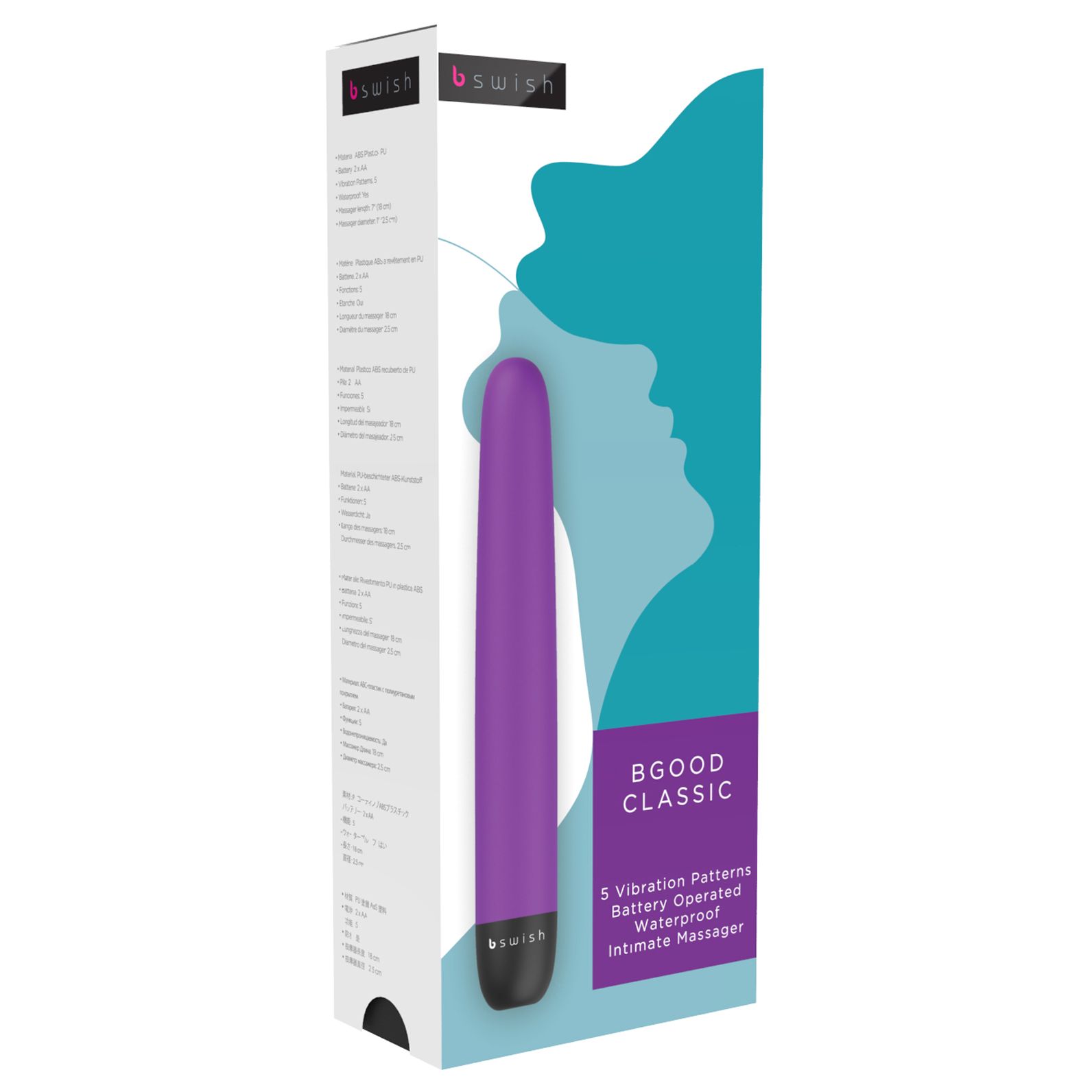 B Swish - bgood Classic Vibrator Paars foto 2