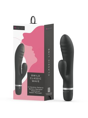 B Swish - Bwild Classic Wave Vibrator Zwart