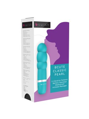 B Swish – BCUTE CLASSIC Vibrator Pearl – Turquoise