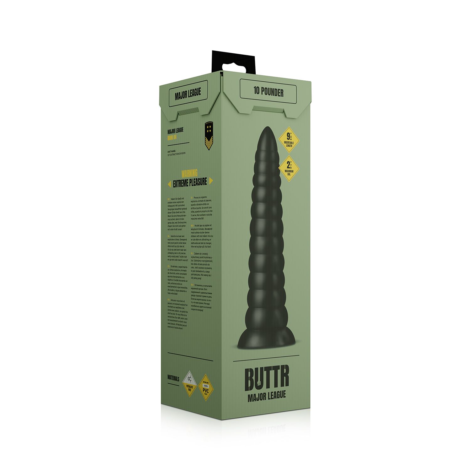 BUTTR - Caterpiller Buttplug - 29cm - Afbeelding 4