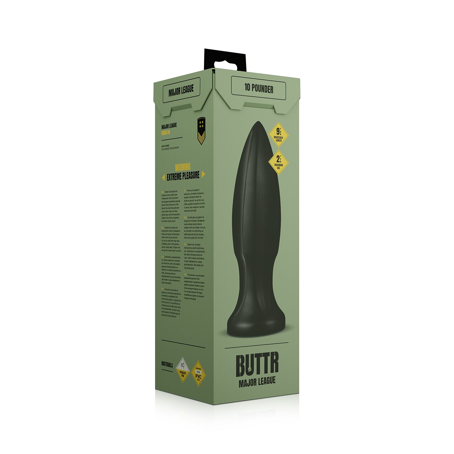 BUTTR - Huge Explosive II Buttplug - 29cm - Afbeelding 7