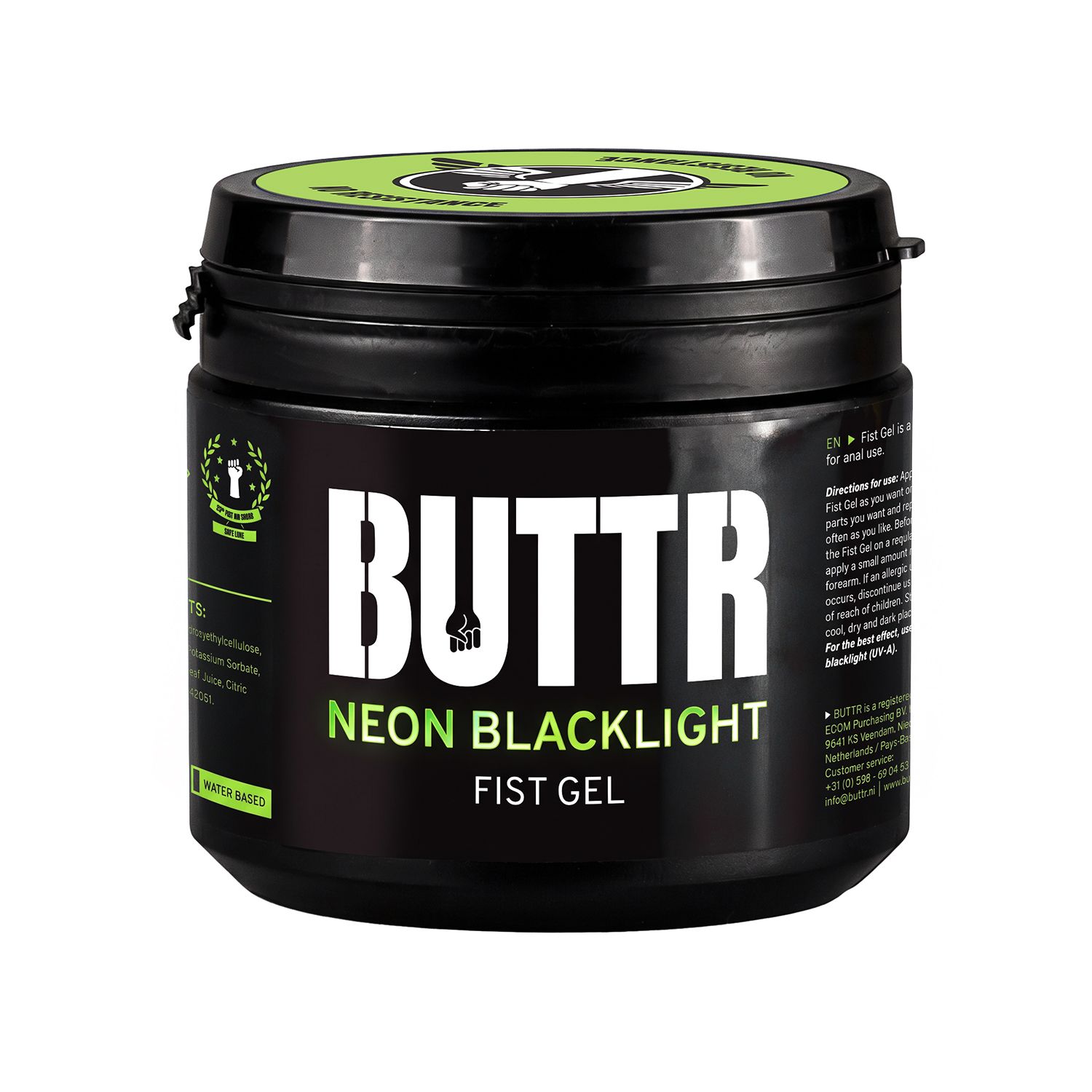 BUTTR - Neon Fisting Gel - 500 ml foto 6