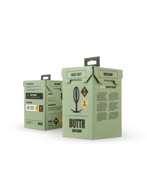 BUTTR - Heavy Duty Verzwaarde Buttplug