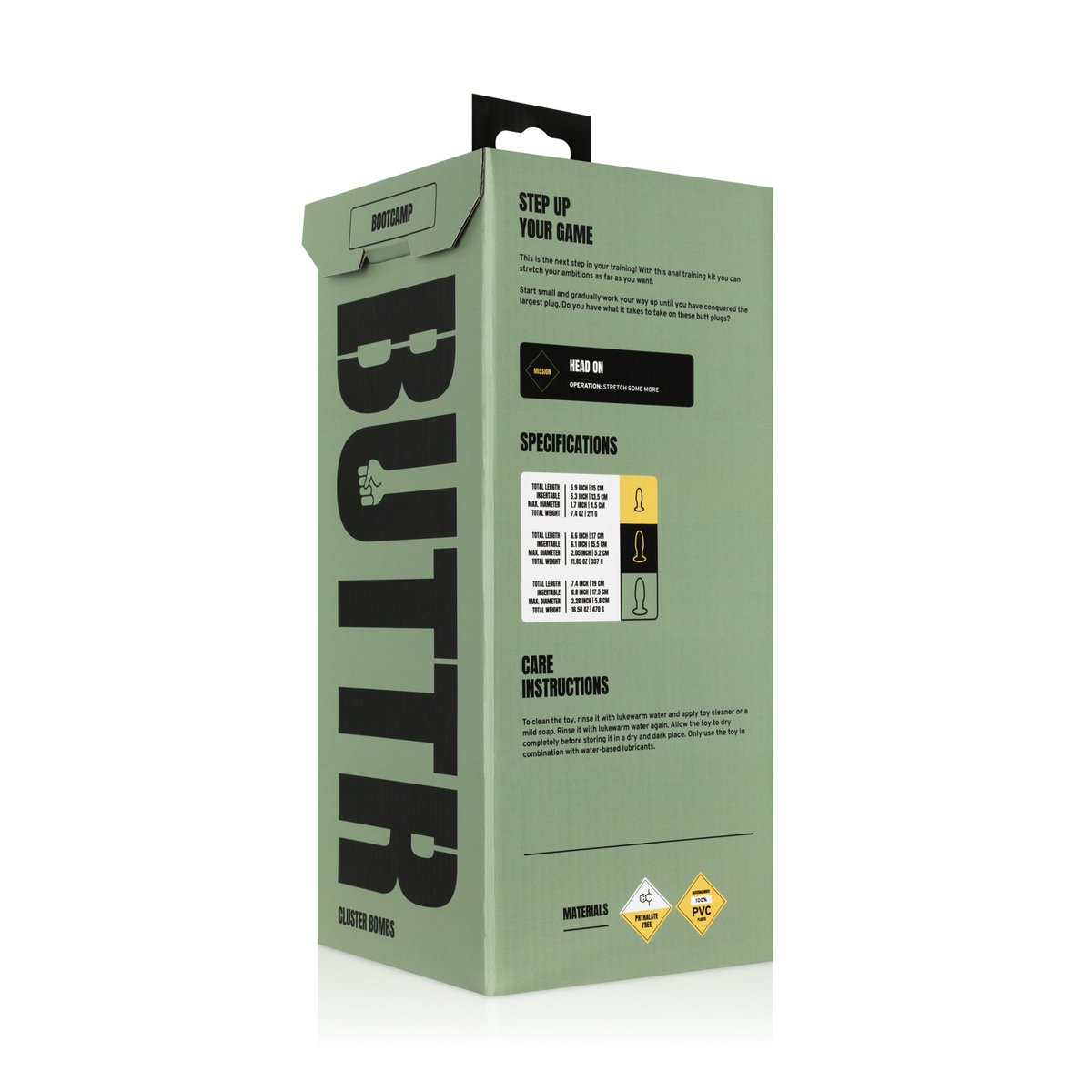 BUTTR - Cluster Bombs Anaal Trainingsset
