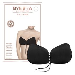 Bye Bra  - Lace-It Bra Cup E Black
