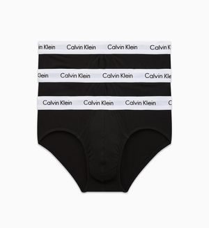 Calvin Klein Slip 3 Pack - Zwart