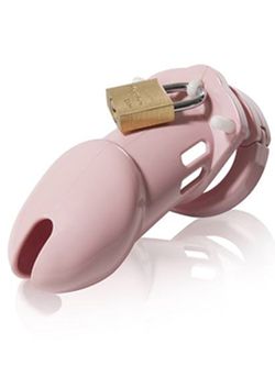 CB-6000 Chastity Cock Cage - Pink