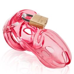 CB-3000 Chastity Cock Cage - Rosso - 37 mm