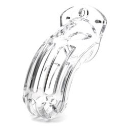 CB-X - The Curve Chastity Cage -  Clear