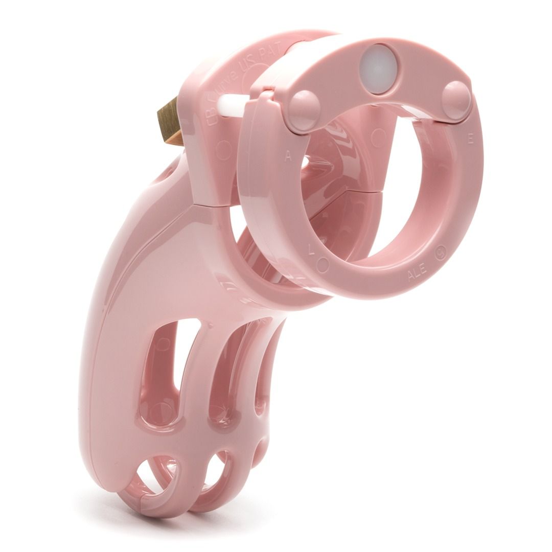 CB-X - The Curve Chastity Cage - Pink - EasyToys