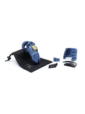 CB-X – CB-6000 Chastity Kit – Glitter Blauw