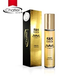Perfume clásico de oro para hombre - Expositor 6 x 30 ml