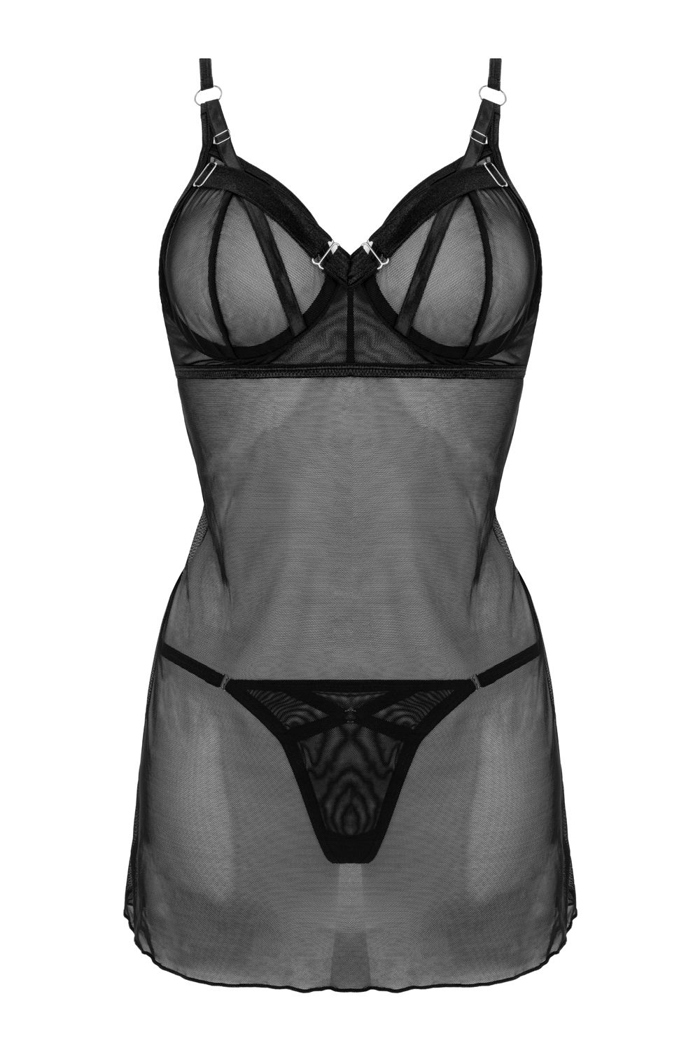 Christine - Obsession Sheer Mesh Babydoll foto 4