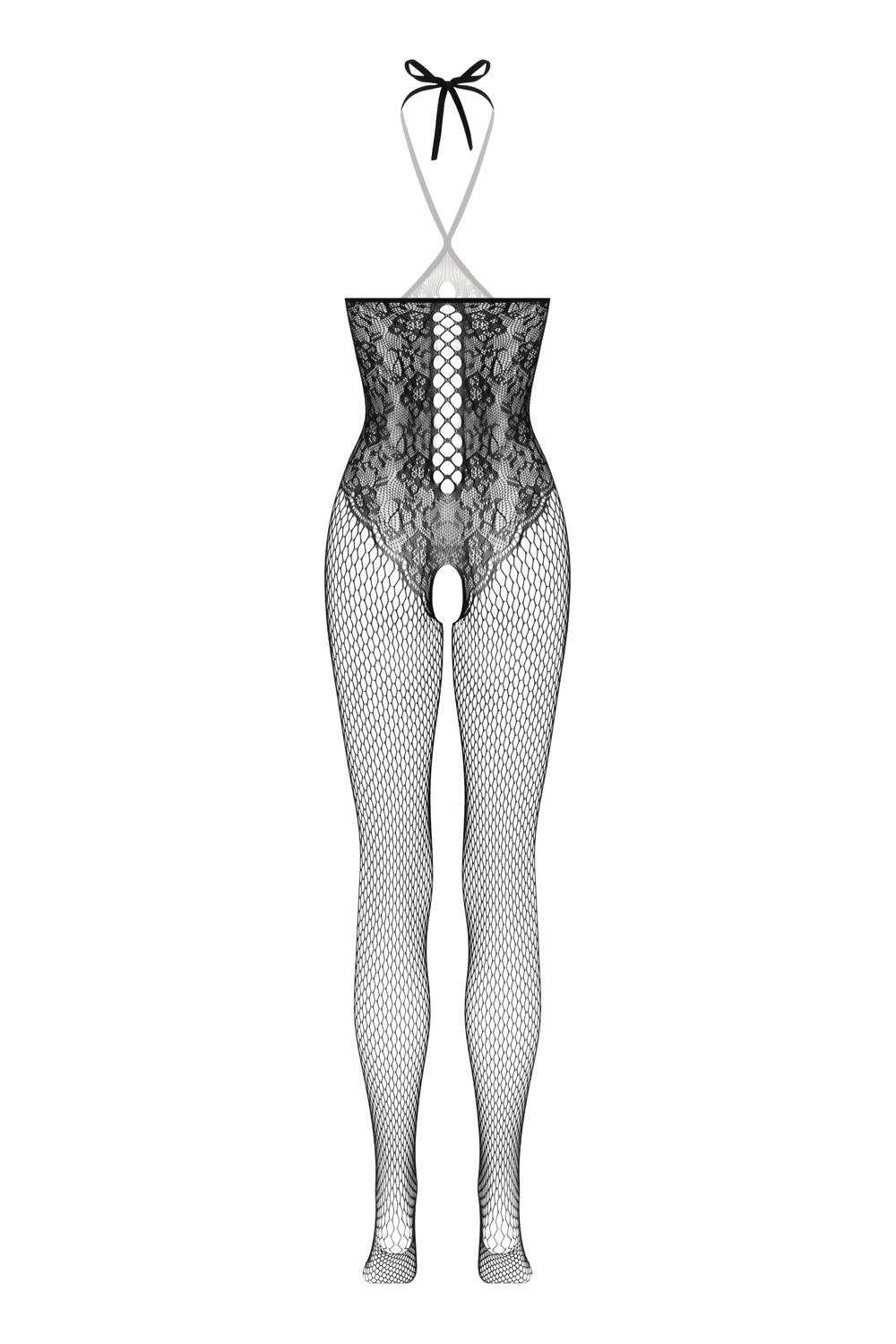 Christine - Open Cup Fishnet Bodystocking foto 5