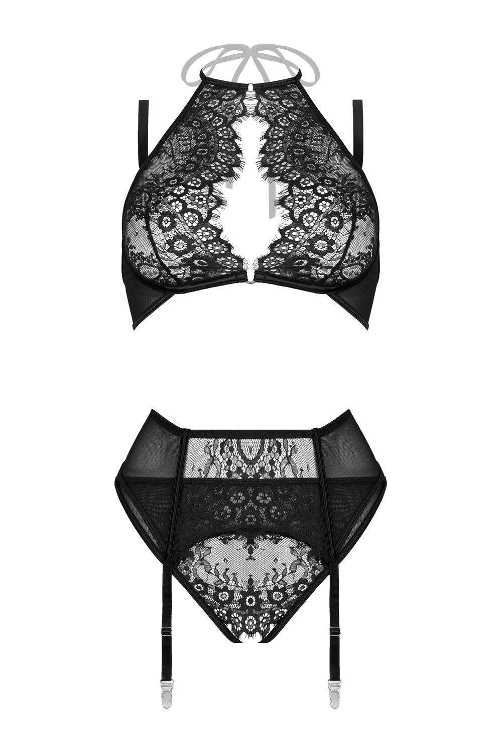 Christine - Lace 3-Piece Garter Set Simona foto 4