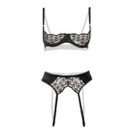 Christine - 3-Delige BH set Gush - Zwart