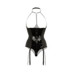 Christine - Body Met Open Cups Dark Desire - zwart