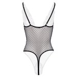 Christine - Body Dewi met Open Kruis - Zwart