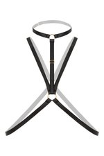 Christine - Strappy Harness Bralette Secret Love-  black