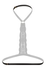 Christine - Strappy Harness Bralette Evening Kiss -zwart