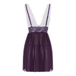Christine - Babydoll & String Lieve - paars