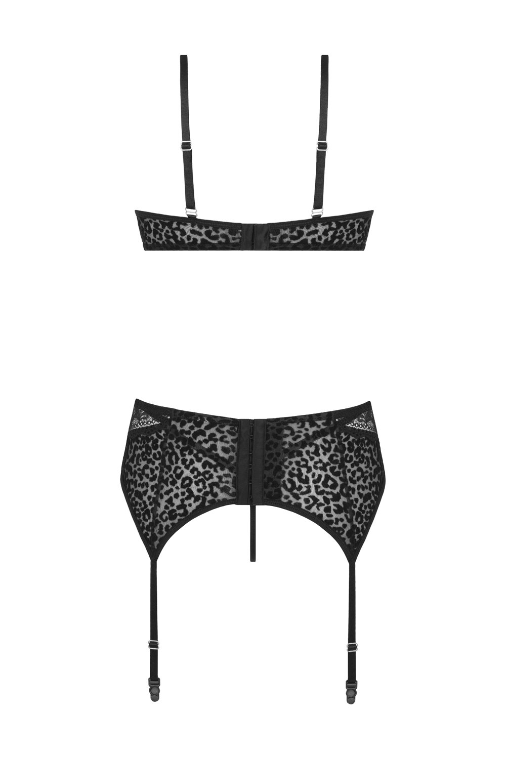 3-delig Lingerie-setje Sanne -zwart