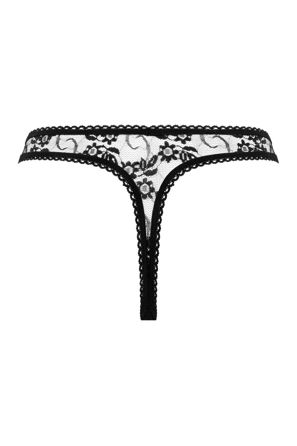 Christine - Slip Met Open Kruis Tara - Zwart