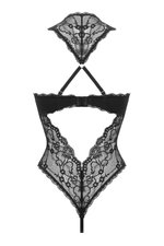 Christine - Crotchless Body Pixy - Zwart
