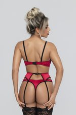 Christine - 3-delig Open BH Kanten Slip Set Gush