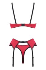Christine - 3-delig Open BH Kanten Slip Set Gush