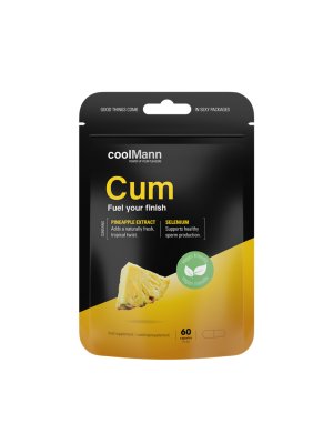 CoolMann - Cum Voedingssupplement - Ananas 60 pcs