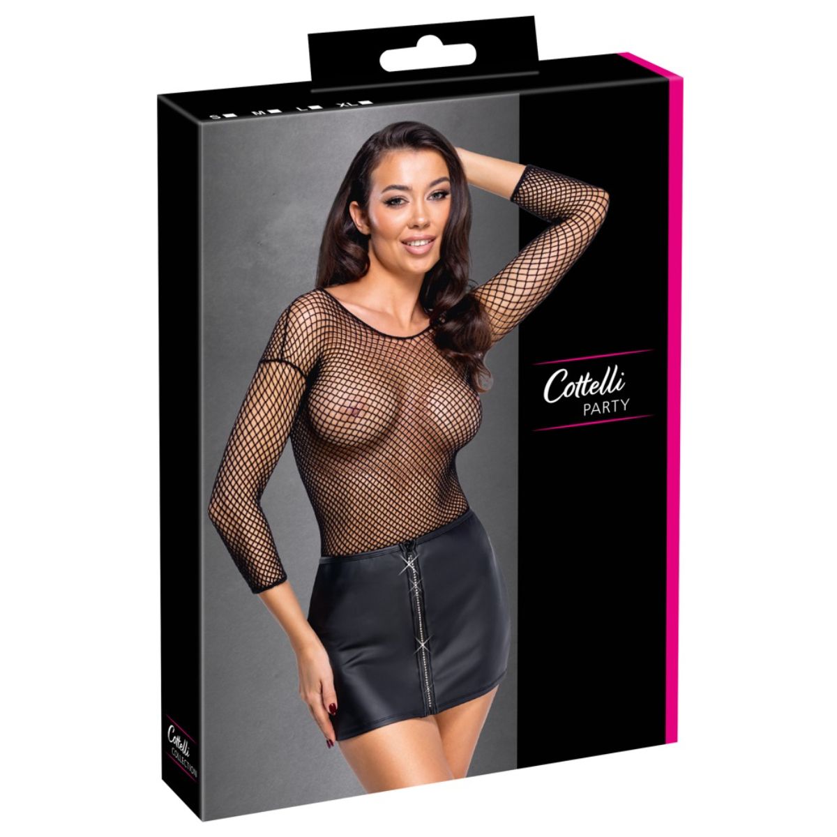 Cottelli Collection - Minirok met Strassrits - Zwart - Afbeelding 8