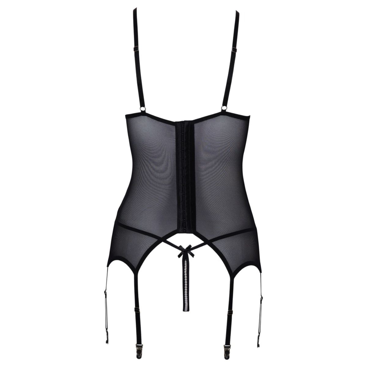 Cottelli Collection - Open Cup Lingerieset - Zwart - Afbeelding 9