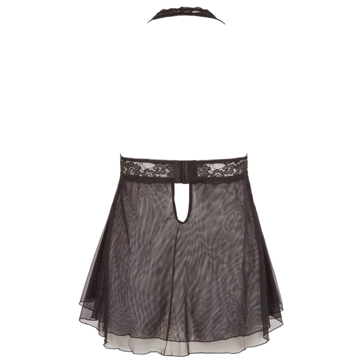 Cottelli Collection - Plus Size Nachtjurkje Met Open Cups