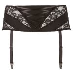 Cottelli Collection - Plus Size Kanten Jarretelgordel