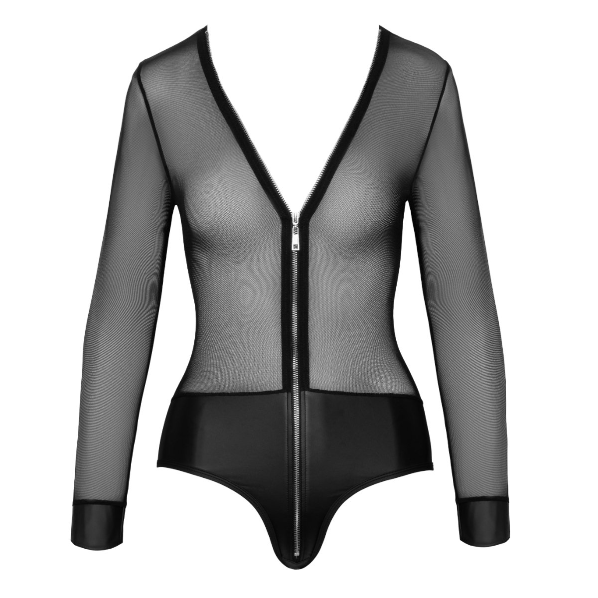 Cottelli Party - Transparante Body - Zwart