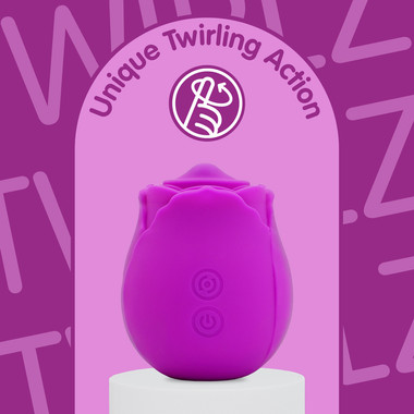 Skins Rose Buddies - The Rose Twirlz Vibrator - EasyToys
