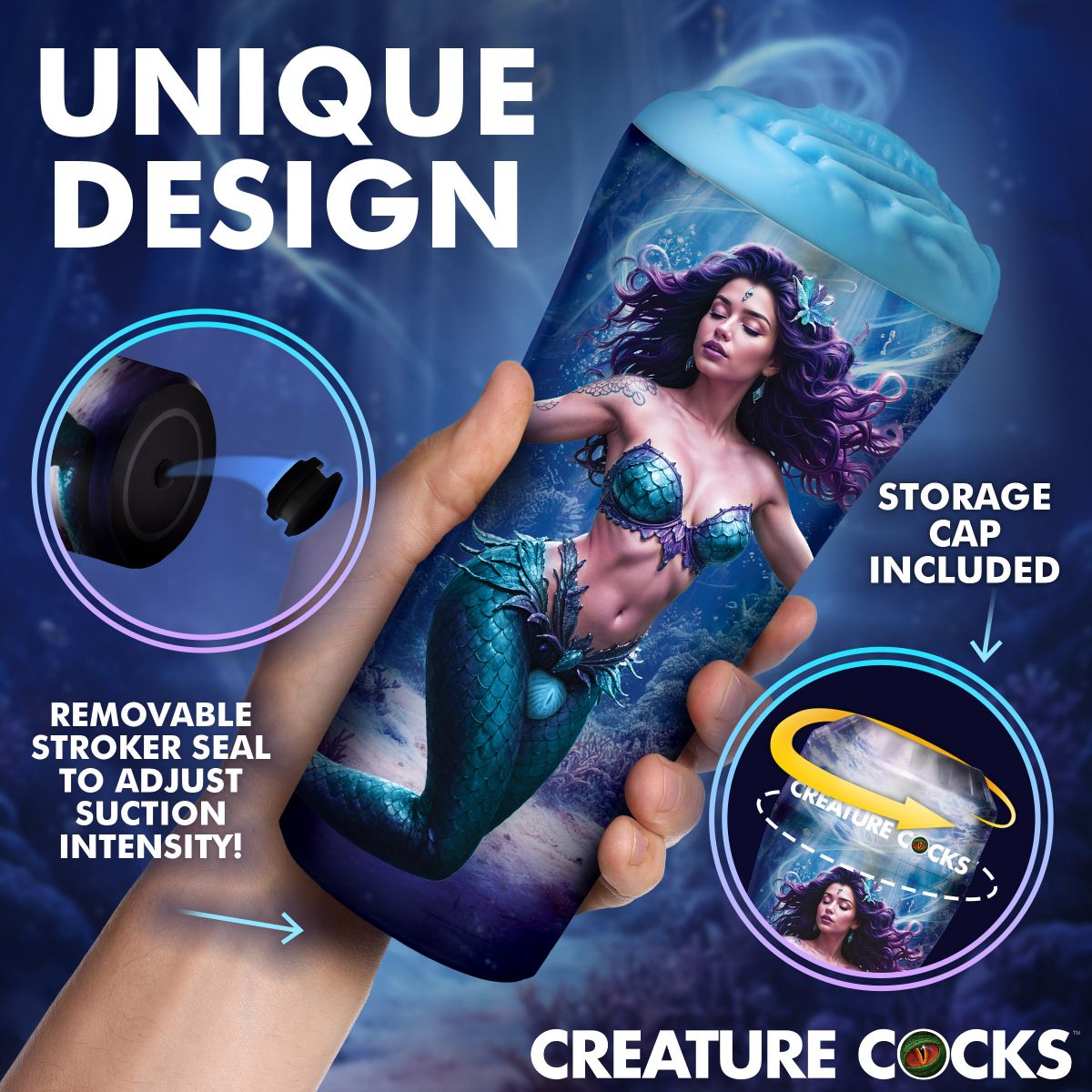 Creature Cocks - Maven Mermaid Stroker foto 5