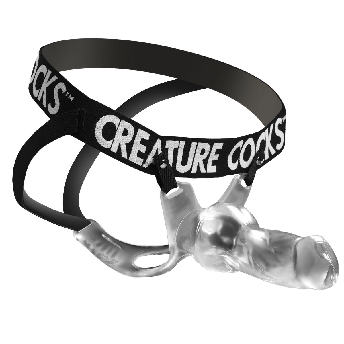 Creature Cocks - Snow Wolf Holle Strap-on Dildo - 20,6 cm foto 7
