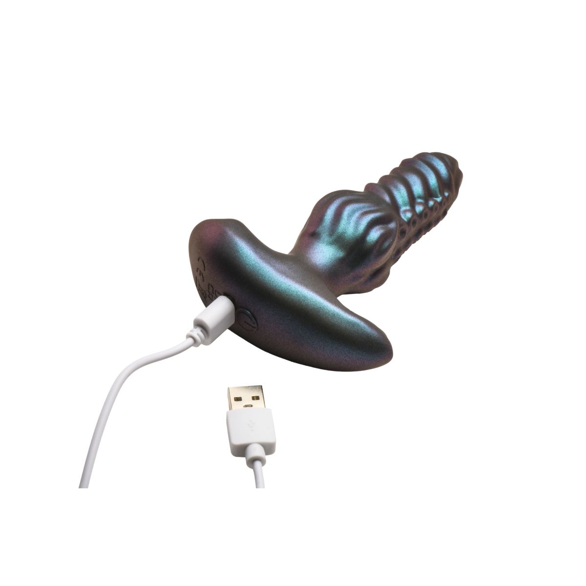 Creature Cocks - Octo-Squirm Vibrerende Anaalplug - 12,4 cm foto 10