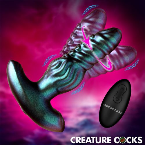 creature_cocks_-_octo-squirm_vibrating_anal_plug_-_124_cm
