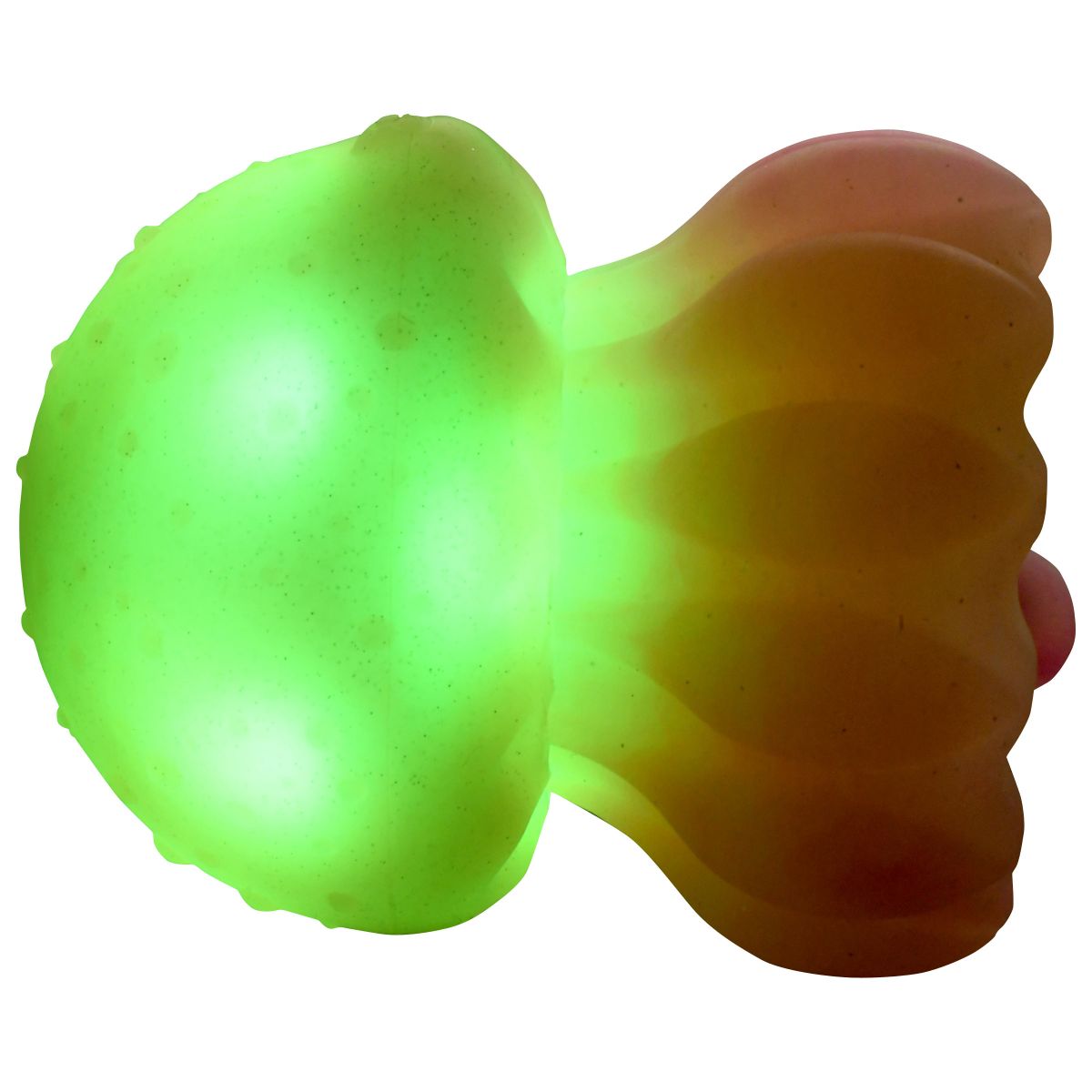 Creature Cocks - Glow Jelly Likkend & Vibrerende Clitoris Stimulator - Roze foto 5