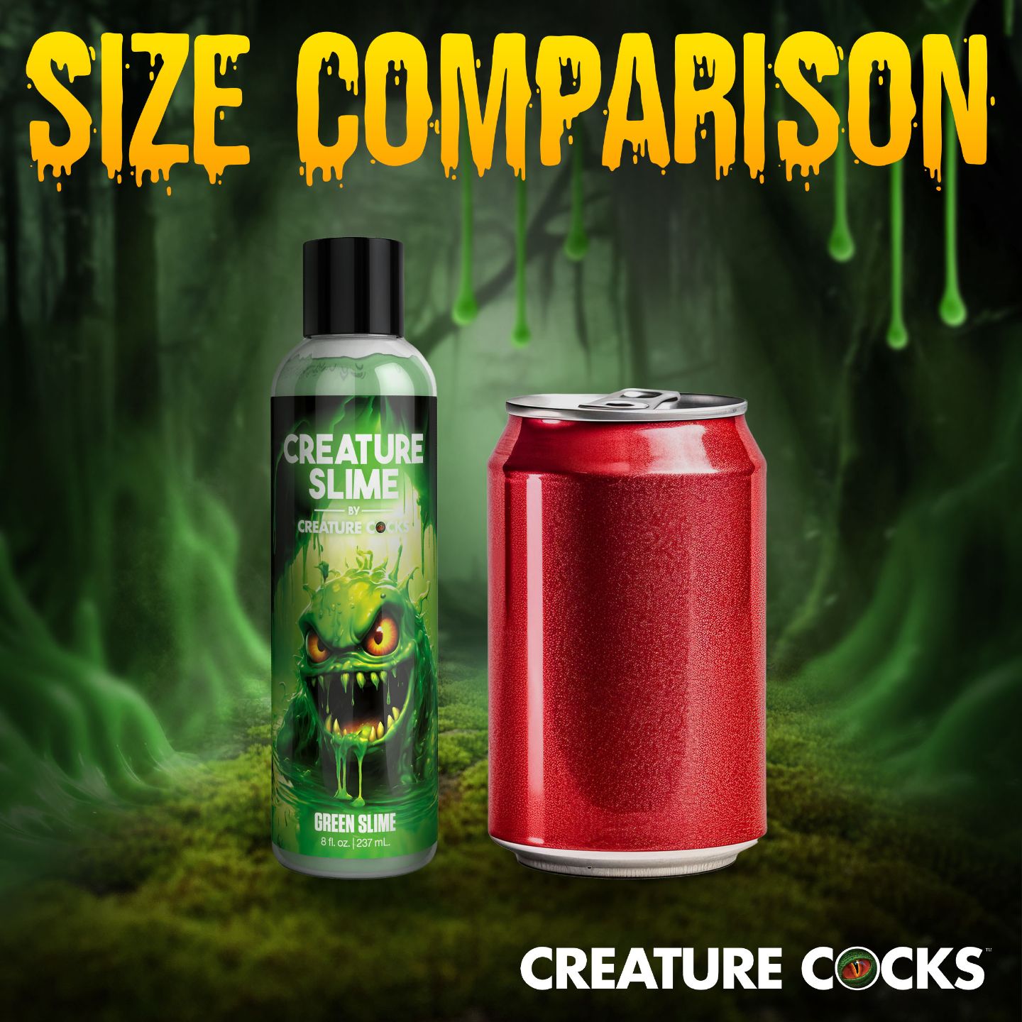 Creature Cocks - Creature Slime Groene Slijm Glijmiddel - 237 ml foto 12