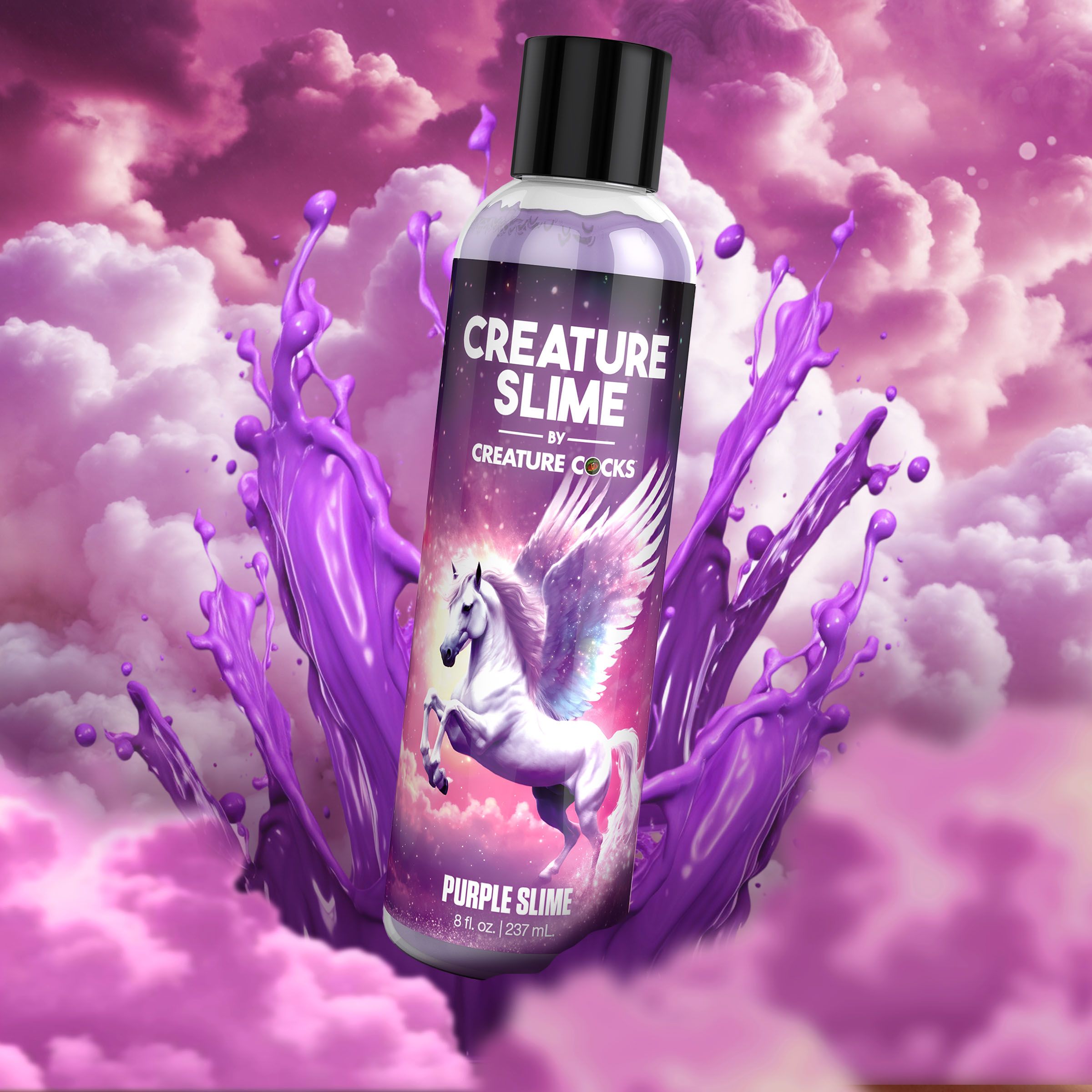 Creature Cocks - Creature Slime Paars Slijm Glijmiddel - 237 ml foto 11
